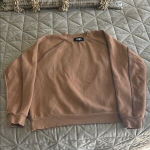 UGG Women’s Tan Crewneck Sweater